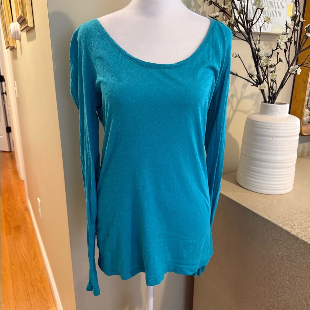 Vintage Victoria’s Secret Teal Long Sleeve Modal Top L